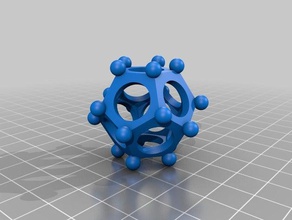 roman dodecahedron sculptures art 3d print model - Mito3D