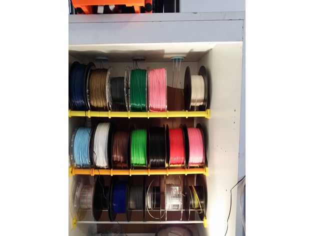 armoire chauff e pour filaments pr ts l'emploi 3d printer accessories filament spool holder 3D print model - Mito3D