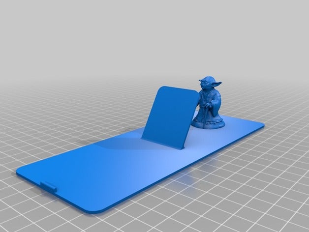 yoda book holder decor bookshelf star wars 3D print model - Mito3D