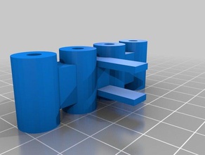 schlauchhalterung de filamentos trockenbock Impresora 3d accesorios 3d print model - Mito3D