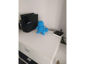huge squirtle raspberry pi case glasses computer pokemon figures 3 housing 3d print model - Mito3D