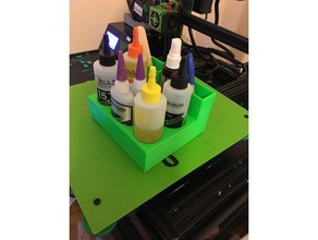 epoxy ca organizer hobby 3d print model - Mito3D