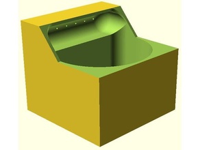 resina de mistura & despejando container materiais compósitos ferramentas manuais 3d print model - Mito3D