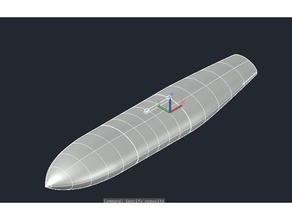 linea di mezzeria del serbatoio freewing f-16 1 10 scala r c i veicoli 3d print model - Mito3D