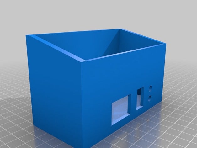 soporte de la fuente alimentación La impresión en 3d alimentacion prusa i3 cubierta apoyo 3D print model - Mito3D