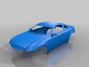 ınfiniti arabanın 1 16 kabuğu rc r c araçlar 3d print model - Mito3D