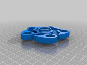 spinner nuts 3d printing 3d print model - Mito3D