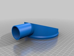 drill dust collector weichen Dichtung hand-Werkzeuge 3d print model - Mito3D