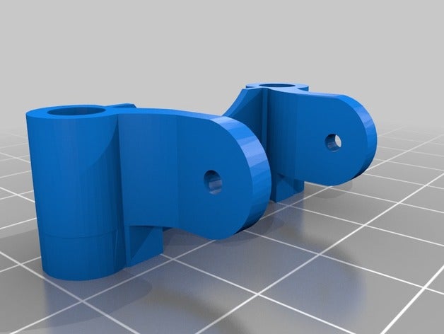 boss xl micro cam mount 3D print model - Mito3D