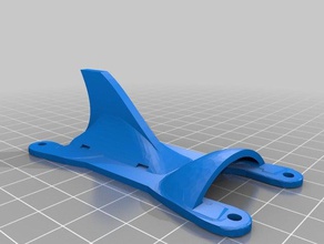 patron xl sharkfin 3d print model - Mito3D