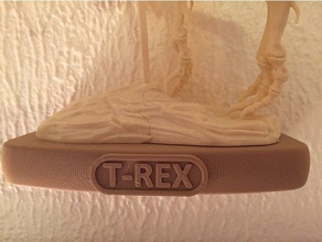 t-rex shelf decor hidden trex 3d print model - Mito3D