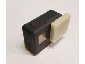 gopro 5 6 protection de l'objectif la pac caméra hero lentille protecteur 3d print model - Mito3D
