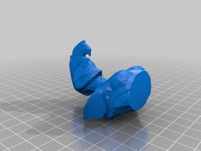 warframe Büsten Menschen 3d print model - Mito3D
