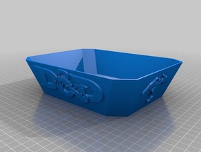 d&d dice tray toys & games dungeons dragons openforge 3d print model - Mito3D