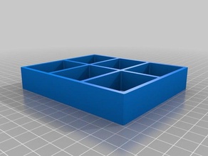 my customized bolt tray tool holders & boxes 3d print model - Mito3D