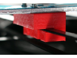 remix anet a8 y-belt-holder 3d printer accessories upgrade belt holder y 3d print model - Mito3D
