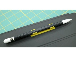 apple kalem tutucu aksesuarlar 3d print model - Mito3D