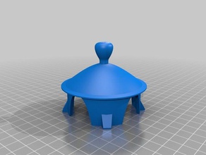 coperchio caraffa cucina & sala da pranzo 3d print model - Mito3D
