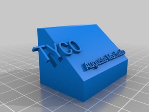 tyco office customized 3d print model - Mito3D