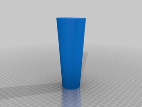 meine angepasste verdrehten polygon vase Container kundengebundene 3d print model - Mito3D