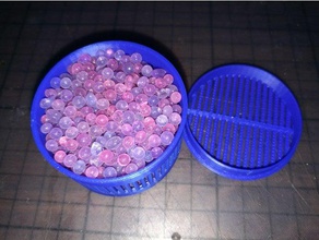 gel de silice contenant pla filament la bobine Imprimante 3d accessoires anti humidité boîte rangement 3d print model - Mito3D
