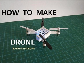 drone quadcopter mecânico de brinquedos drones voando minidrone quadro quadrocopter 3d print model - Mito3D