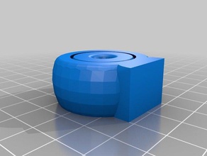 giunto a sfera filamento guida 6,6 mm foro Stampante 3d parti direct drive 3d print model - Mito3D