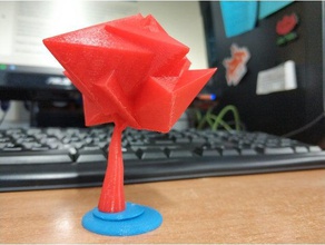 árvore de poligonal animais arbol floresta natureza 3d print model - Mito3D