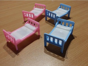lits superposables playmobil jouets & accessoires de jeux jouet 3d print model - Mito3D