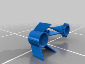 disposable model rcket 3d printing shsrocket 3d print model - Mito3D