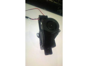 suporte de laser anet a8 30x30 et 33x33 Impressora 3d peças fã lasercut prusa i3 respiro ventilateur ventilador 3d print model - Mito3D