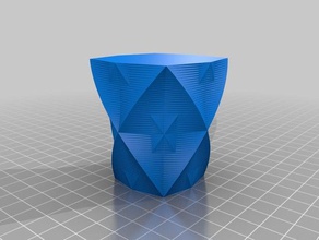 star vase1 containers customized 3d print model - Mito3D