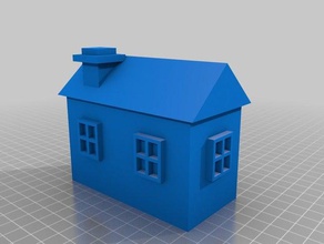 meine individuelle anpassbare Haus Spielsets kundengebundene 3d print model - Mito3D