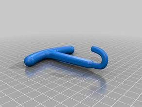 t-shaped zipper pull occupational therapy physical 3d print model - Mito3D