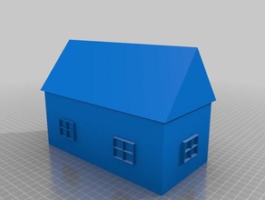 meine individuelle anpassbare Haus Spielsets kundengebundene 3d print model - Mito3D