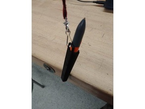 promethean activpen 3 Halter Schlüsselanhänger lanyard Stift-Halter pen holder 3d print model - Mito3D