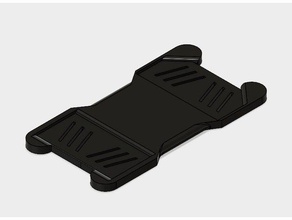 lipo battery base protector plate r c vehicles fpv 3d print model - Mito3D