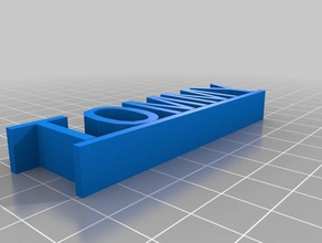 tommy art desk 3d print model - Mito3D