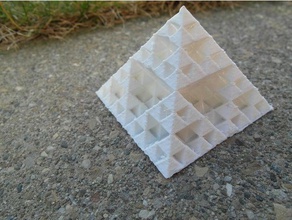 parametrico frattale octrahedra matematica arte art personalizzabile customizer per la 3d print model - Mito3D
