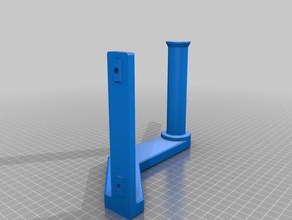 une pièce support de bobine L'imprimante 3d pièces l'ours filament mk25 prusa i3 mk2 la 3d print model - Mito3D