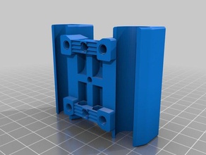 hypercube-evolution-Mutter remix geänderte x-y-Wagen 3d-Drucker Teile hypercube evolution 3d print model - Mito3D