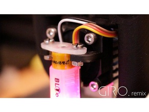 giroremix - tevo tarantula 30mm fan bltouch monte edin 3d yazıcı parçaları 3030 bl dokunun giro remix dokunma 3d print model - Mito3D