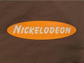 nickelodeon placa sinais e logotipos 3d print model - Mito3D