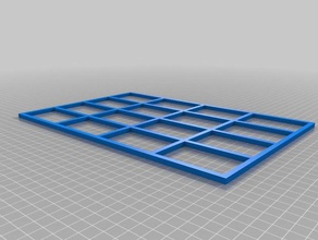 cama de teste alinhamento v2 A impressão 3d testes 3d print model - Mito3D