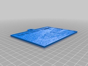 smith river falls nebraska 2d sanat özelleştirilmiş 3d print model - Mito3D