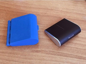 microsoft wedge touch mouse caja de protección equipo el ratón cuña 3d print model - Mito3D