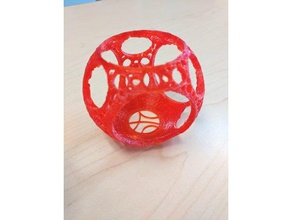 esfera de influencia matemáticas art hiperbólica la 3d print model - Mito3D
