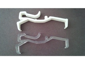 valence clip replacement parts next day blinds 3d print model - Mito3D