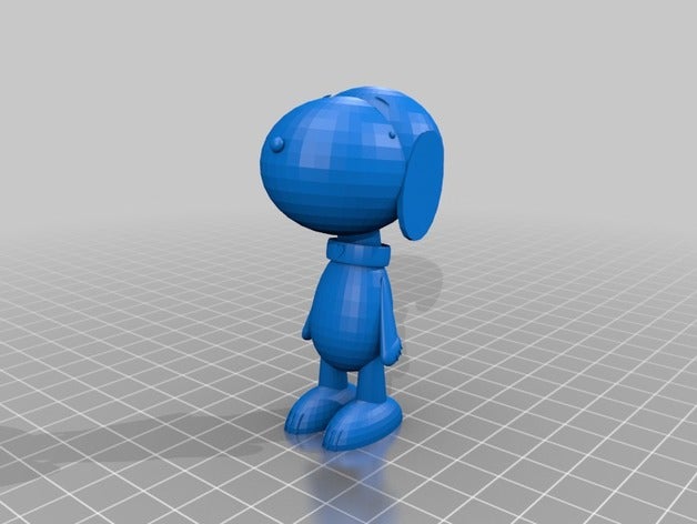 snoopy Heykeli heykeller charles m schulz charly brown fıstık 3D print model - Mito3D