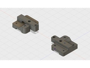 tronxy x5s enrijecida pórtico de placas Impressora 3d peças colchetes 3d print model - Mito3D